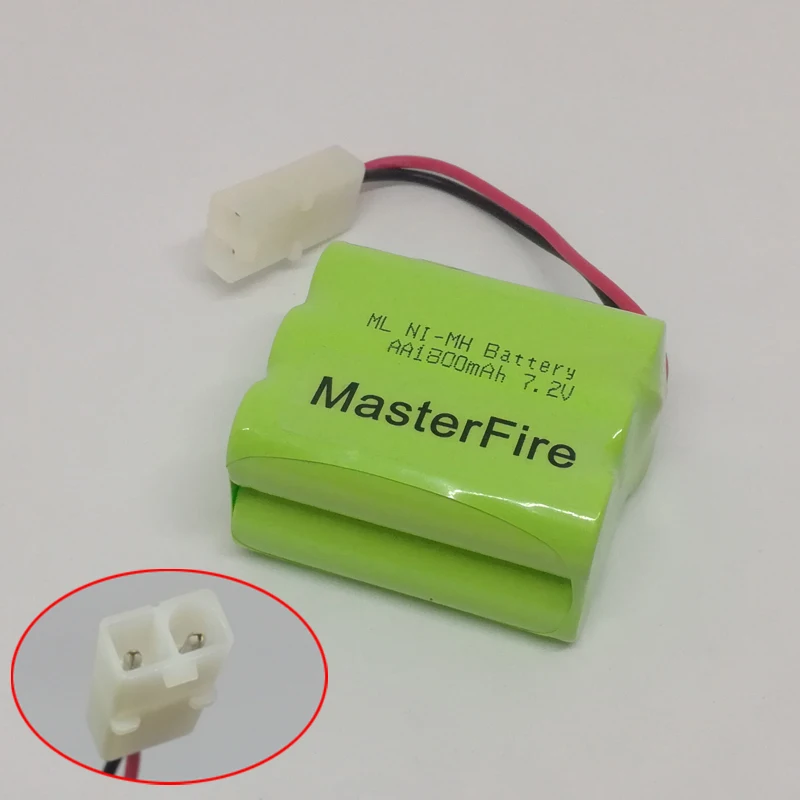 Бренд MasterFire Ni-MH 7,2 V AA 1800mAh ni-mh аккумуляторная батарея NiMH аккумулятор для RC лодки, автомобиля, грузовика