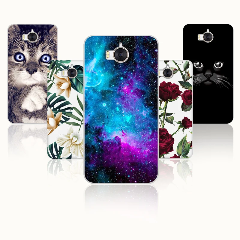 Мягкий ТПУ huawei Y5 чехол силиконовый 5," чехол для huawei Y 5 Y 6 задняя крышка телефона для huawei Y6 Coque чехол