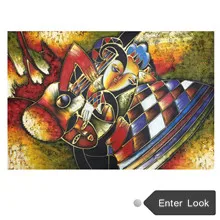 da parede decoração casa pinturas modernas #975