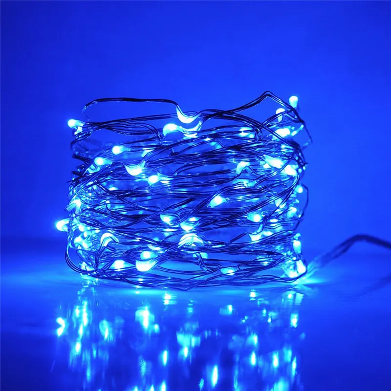 Extra Long 30m 300led Starry String Lights on a Flexible Copper Wire 7 colors choice Decor Lamp string lights set 40JA1116