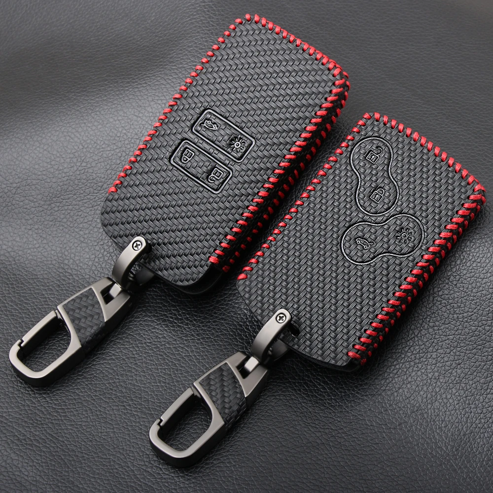 Leather Car Key Cover Car Style Cover Case For Renault Kadjar Clio Megane 2 3 4 Koleos Logan