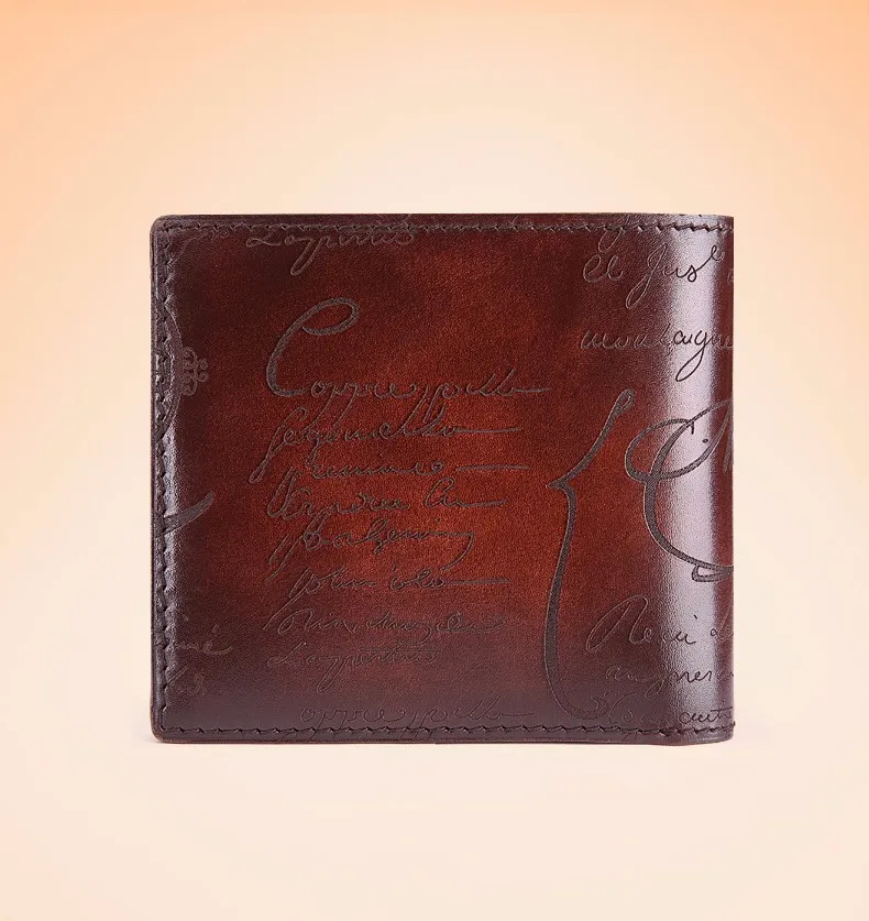 mens wallet brown