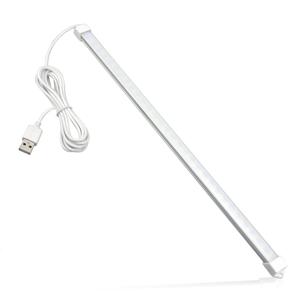 USB СВЕТОДИОДНЫЙ светильник для чтения, белый, теплый, белый, книжный светильник, студенческий, детский, учебный светильник, Lampara, USB светодиодный светильник, лампа с зажимом - Испускаемый цвет: No Switch Model 2