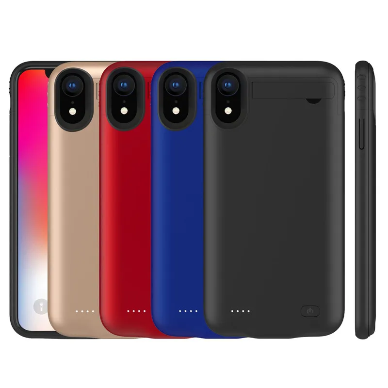 KQJYS внешний аккумулятор зарядное устройство чехлы для iPhone XR портативный
