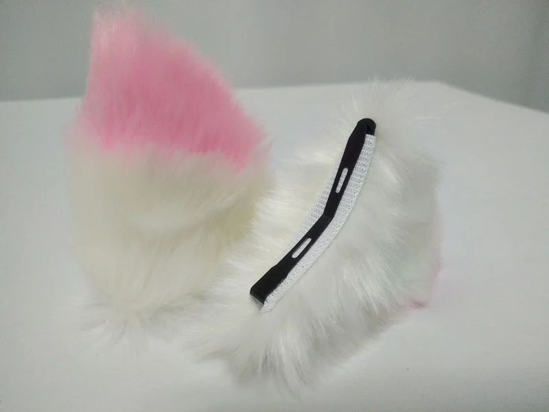 Inu x Boku SS Fox Ear Cat Ears Hair Pin Bobby Pin Plush Headwear Cosplay Hair Accessories Decorations Accessory Christmas Cute - Цвет: 20