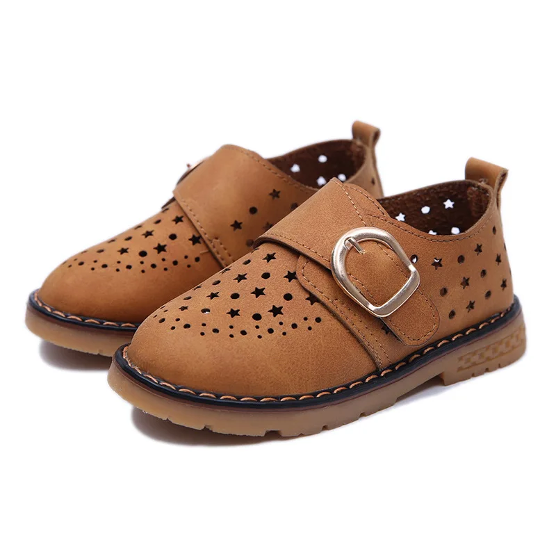 Summer Children Shoes PU Leather Sport Shoes Buckle Strap Summer Children Shoes PU Leather Sport Shoes Buckle Strap