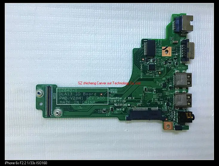 Для DELL Latitude 3330 USB VGA LAN аудио Плата DLA13 IO V28W1 HDMI VVF72 ЖК-шарниры комплект 0J6P8 VD9H2 |