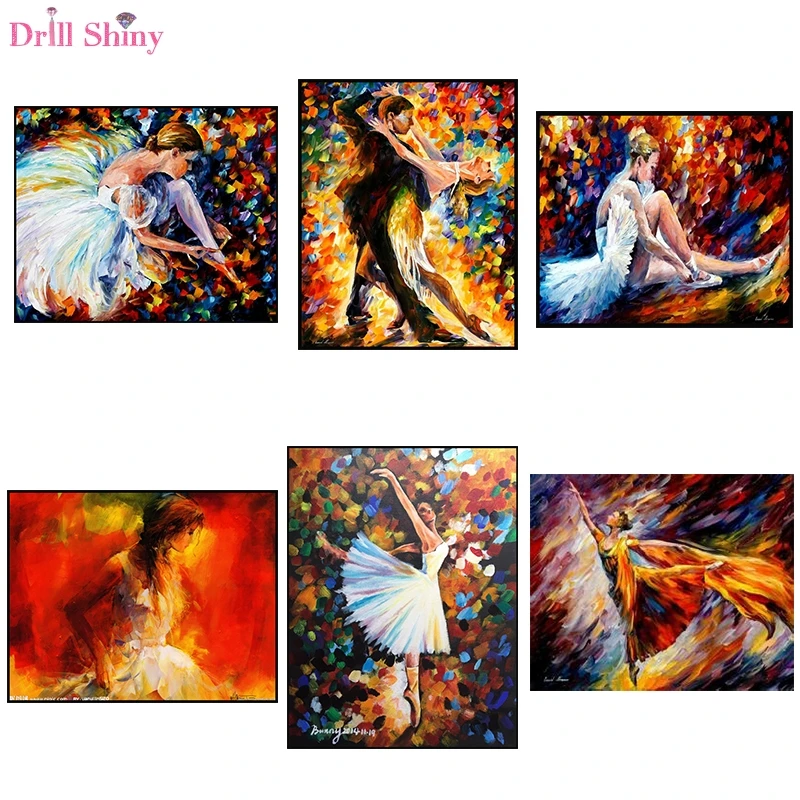 Abstract Dancer Diy 5D Diamond Painting Full Square Mosaic Oil Painting