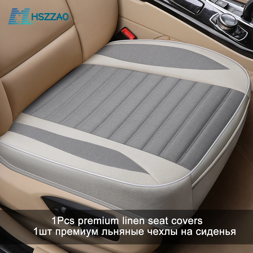 

General Car Seat Cushions,universal Non-rollding Up Pads Single Non Slide Car Seat Covers,not Moves Auto Cove