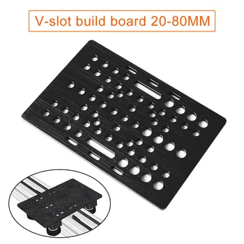 

Aluminum V-Slot Gantry Plate Universal 20 - 80mm for CNC Router Machine 3D Printer