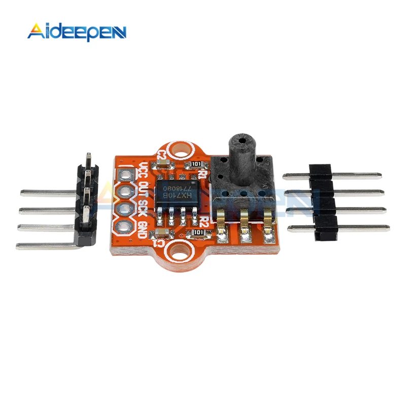 3.3-5V Digital Barometric Pressure Sensor Module Liquid Water Level Controller Board 0-40KPa Connect 2.5mm Soft Tube for Arduino