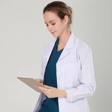 Комбинезон для доктора с длинными рукавами для мужчин и женщин, Утепленная зимняя одежда для медсестры, салон красоты, учительница, больничная Рабочая одежда