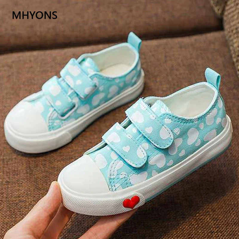 MHYONS/Обувь для детей модная обувь на плоской подошве парусиновая Детские