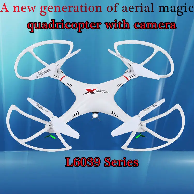 

Free Shipping Hot Sell RC Helicopter L6039 UFO Of Explorers 2.4G 4CH 6 Axis Rc Drone With Hd Camera Quadcopter VS X5C F183