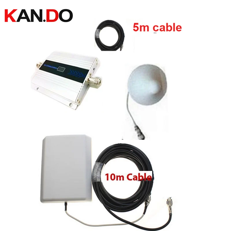 

W/ 15 meter cable& panel antenna 3G gain 55dbi LCD display function max.500 Sq meter work 3G WCDMA mobile phone booster repeater