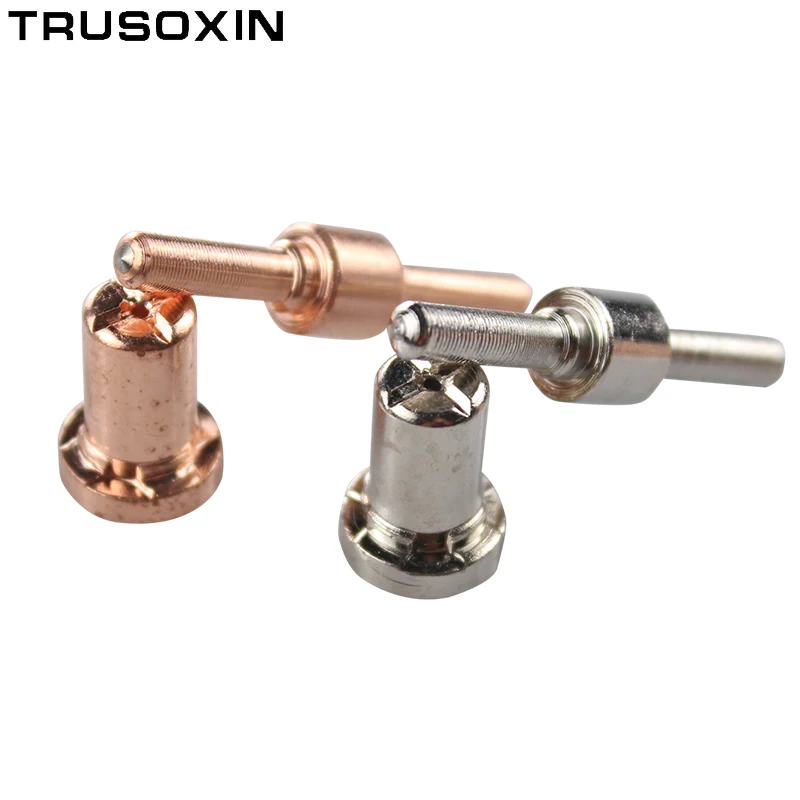 20pcs Extended PT-31 Cutting Torch Hafnium Cooper Wire Consumables for 40A 50A Inverter Air CUT50 Plasma Cutter Welding Machine