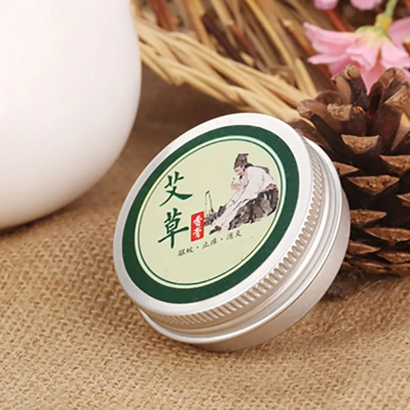 2018 New1Pc полыни комаров чистый травяной мокса крем для моксотерапии Mugwort иглоукалывание Tsao сущность