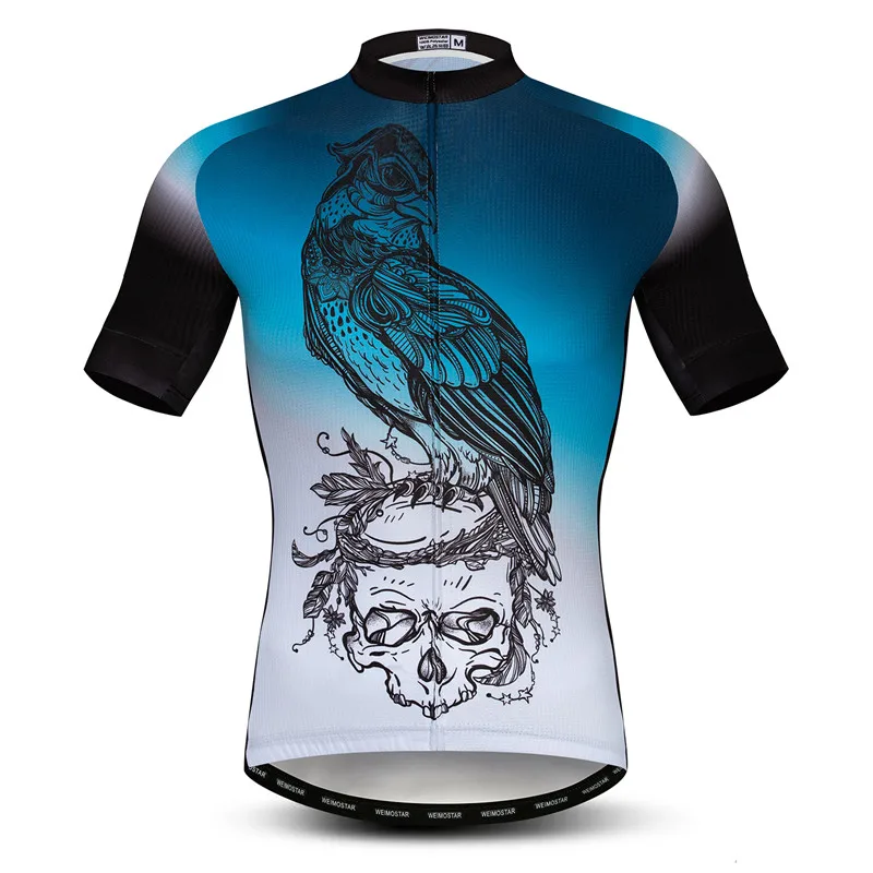 Weimostar Мужская велосипедная Джерси летняя одежда для велопрогулок, Дышащая mtb футболка для езды на велосипеде быстросохнущая одежда для велоспорта Майо - Цвет: Color 9