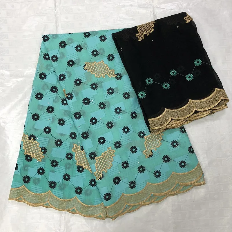

Royal Blue hot sale 3+2yards african lace fabric 2019 high quality swiss voile lace in switzerland nigerian lace for Women/Men