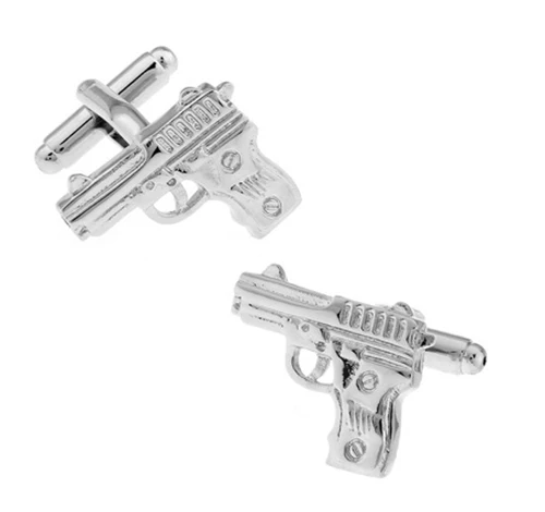 Military Series Cuff Links 28 Designs Option Gun Style For Armyman - Окраска металла: 15