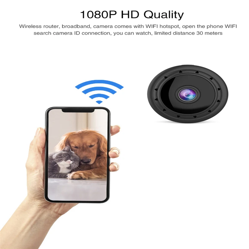 HD1080P Wi-Fi ночного видения мини Автомобильная камера видеорегистратор Автомобильный авто DVR регистратор авторегистратор для Android IOS Домашняя безопасность