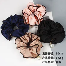 1 шт. веревка для волос для девочек модные милые парикмахерские большие цветы с жемчугом профессиональные простые волосы веревка голова цветок G0409