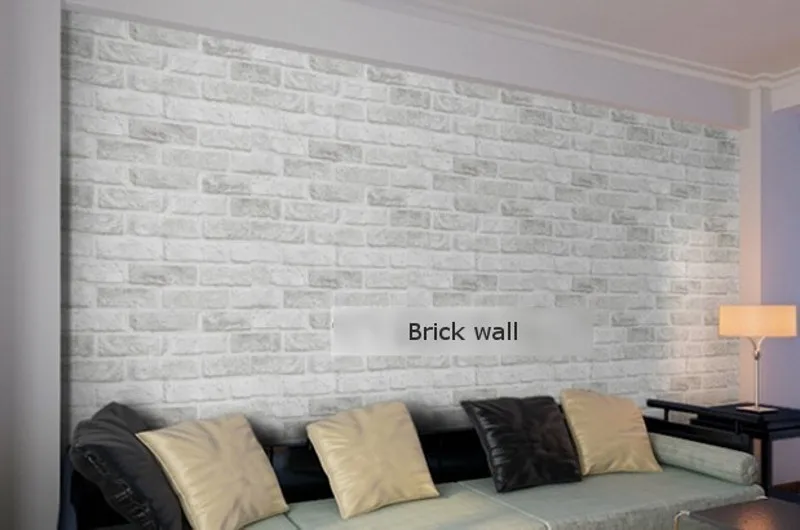 L And Stick Brick Tiles Bedroom Wallpaper Uk Ideas - Brick Peel Stick Wall Paper