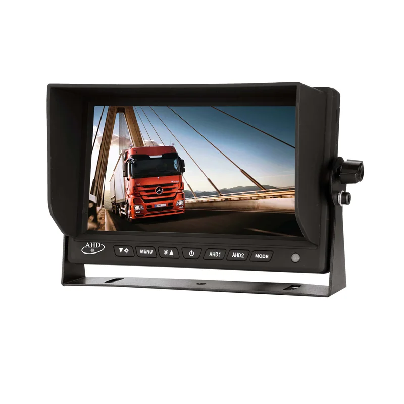 AHD 1080P SONY CCD Автомобильная камера заднего вида 18 IR светодиодный+ 1024x600 HD монитор для грузовика автобуса RV Caravan Van Trailer - Название цвета: AHD 1080P Monitor