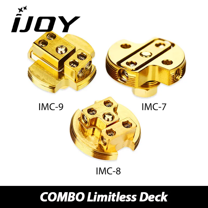 

100% Original IJOY COMBO Gold-plated Building Deck COMBO RDTA IMC-1 IMC-2-6 IMC 7-9 Hight Quality Build Deck Different Coils
