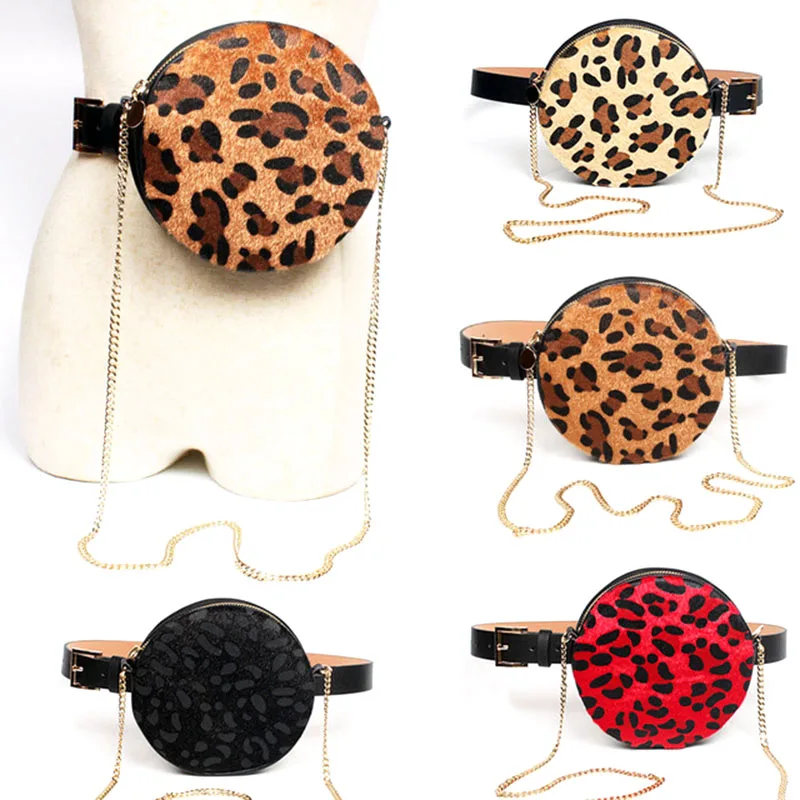 leopard print waist bag