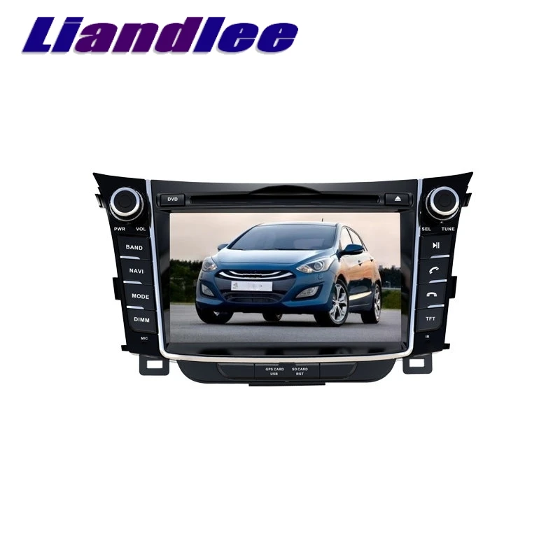 Top Liandlee For Hyundai I30 2012~2017 LiisLee Car Multimedia TV DVD GPS Audio Hi-Fi Radio Original Style Navigation Advanced NAVI 0