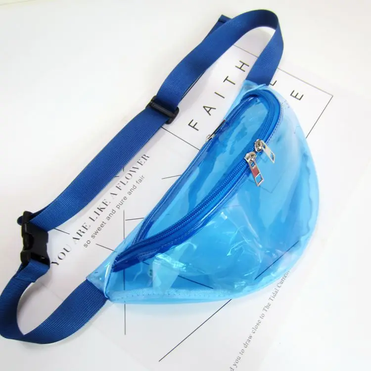 Поясная сумка с голограммой поясная сумка на талию Женская поясная сумка Многофункциональный желе лазерная прозрачная сумка женская