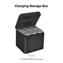 Быстрое зарядное устройство тип для хранения батареи зарядный ящик для DJI OSMO Action S порт s камера usb type-C зарядный порт
