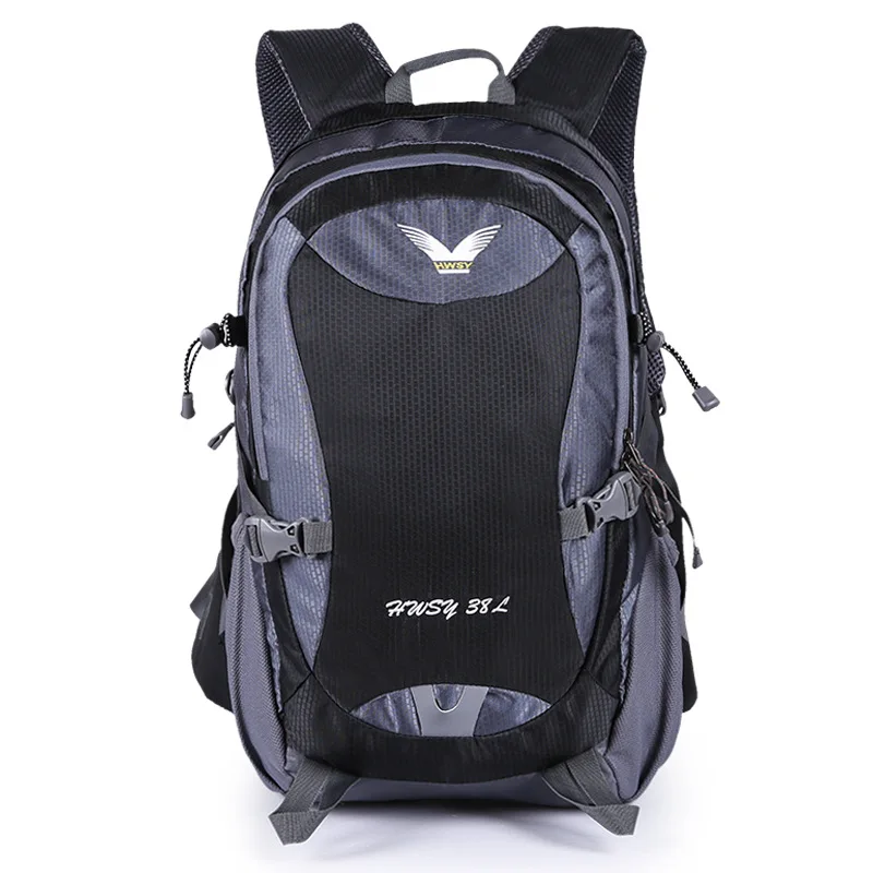 HUWAISHUANGYI new  travel backpack multi-function super light waterproof sports professional outdoor mountaineering bag 38L