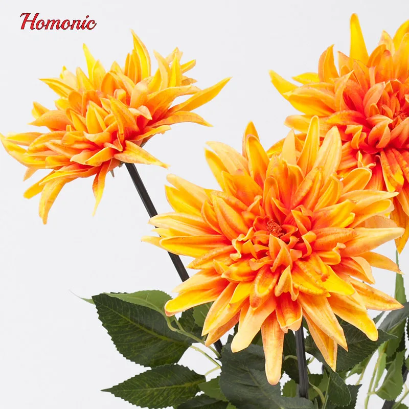 Livraison Gratuite Réel Toucher Chrysanthème Pour La