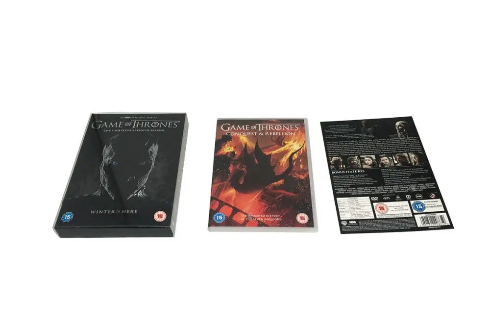 Игра престолов Сезон 1 2 3 4 5 6 7 фильмы DVD диск коробка комплект английская
