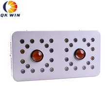 Qkwin затемнения вел+ двойной чип привело гидропоники светать 1000 Вт с полным спектром с двойной объектив для растения растут освещение