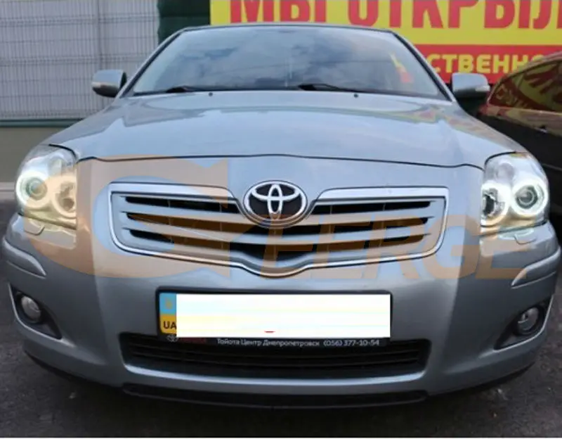 Для Toyota Avensis T25 2006 2007 2008 2009 отличное Ультра яркое освещение CCFL ангельские глазки комплект Halo Кольцо