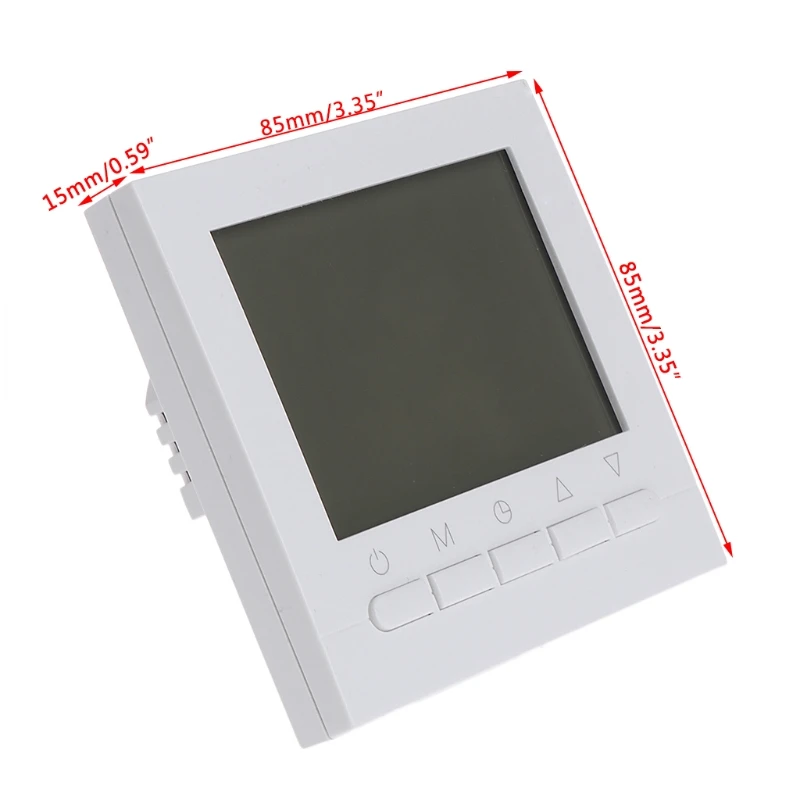 

220V Gas Boiler Heating Thermostat Room Temperature Controller Regulator Weekly #0616