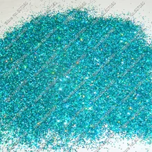 1/6"(0,4 мм) 015 дюймов голографический лазер сине-зеленый цвет блеск для ногтей порошок для ногтей искусство украшения и блестки для рукоделия