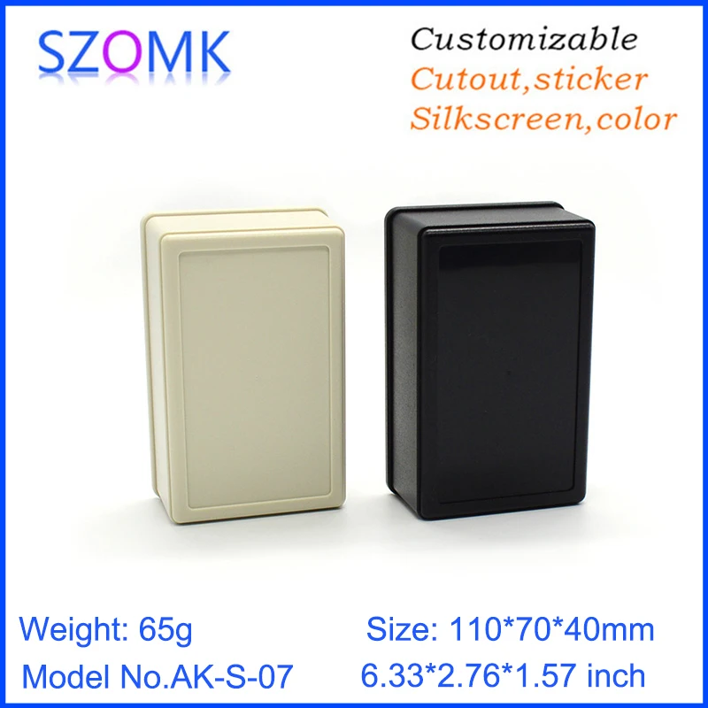 plastic enclosure for electronics control box szomk diy enclosure junction box plastic housing small abs instrument enclosure distribution box black plastic box enclosure electronics case  (11).jpg