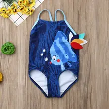 От 3 месяцев до 5 лет купальник для малышей Дети Девочки рыба детское бикини купальники купальный костюм летняя детская одежда для пляжа