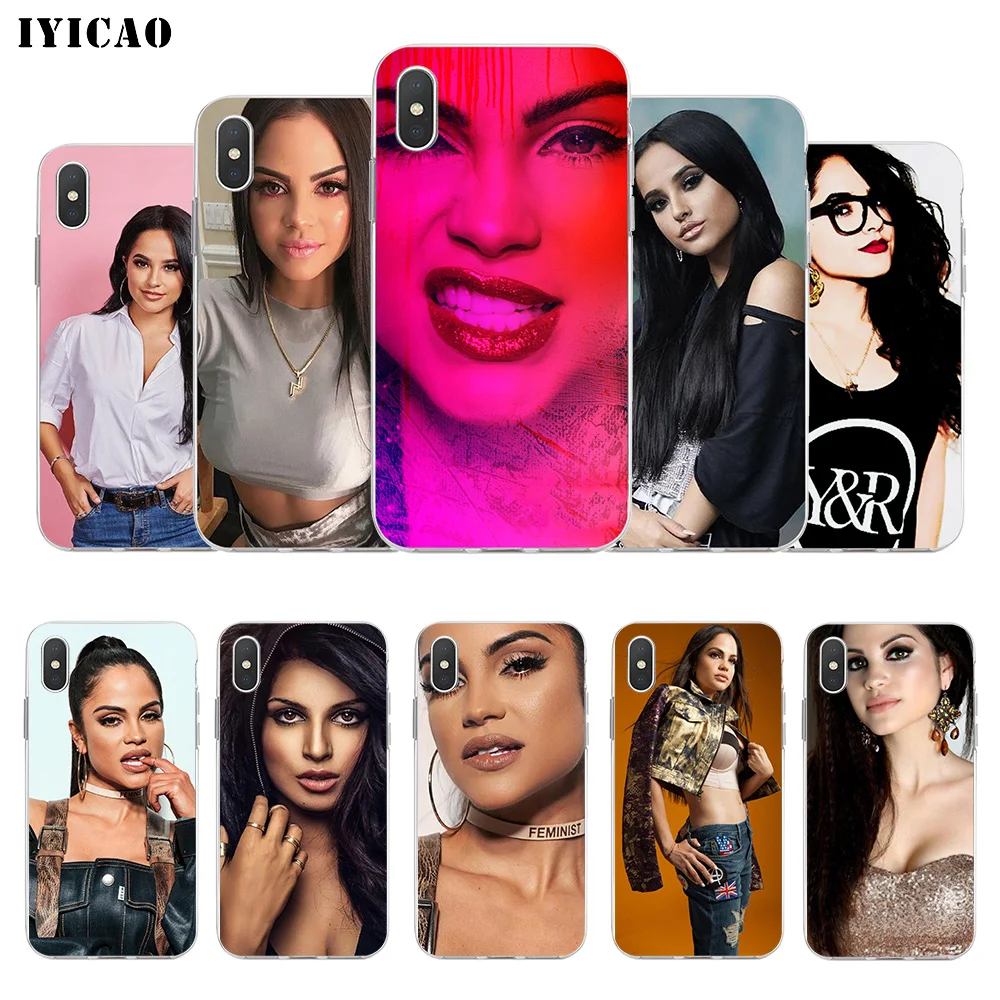 IYICAO Natti Наташа Мягкий силиконовый чехол для телефона iPhone X XR XS MAX 6 6s 7 8 Plus 5 SE из