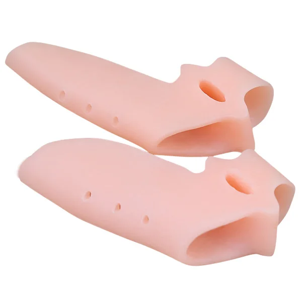 

2pcs Gel Orthotics Thumb Correction Silicone Toe Alignment Separator Bunion Splint Orthopedic Supplies Pads Profession Foot Care