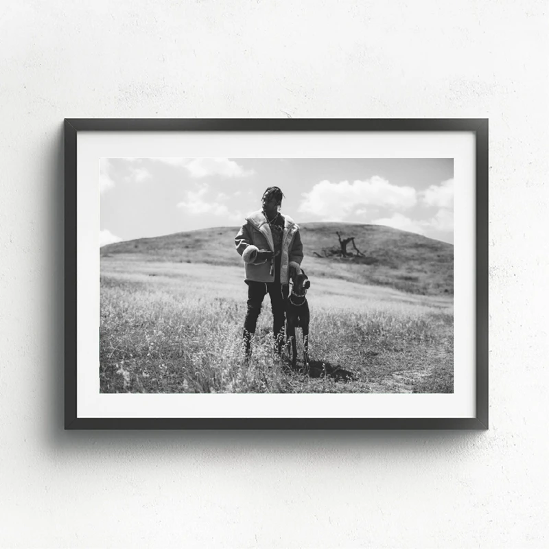 Travis Scott Print Hip Hop Poster Travis Scott Wall Art Canvas Painting Travis Scott Merch Rap Poster Home Wall Decor