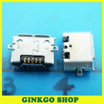 

100pcs/lot Original Micro USB Jack Charing Socket 2 SMD 5p 5pin Connect Port
