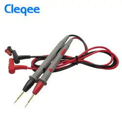 Cleqee P1502 мультиметр зонда Тесты приводит провода зонды для цифровой мультиметр щупальца Для мультиметр провода советы