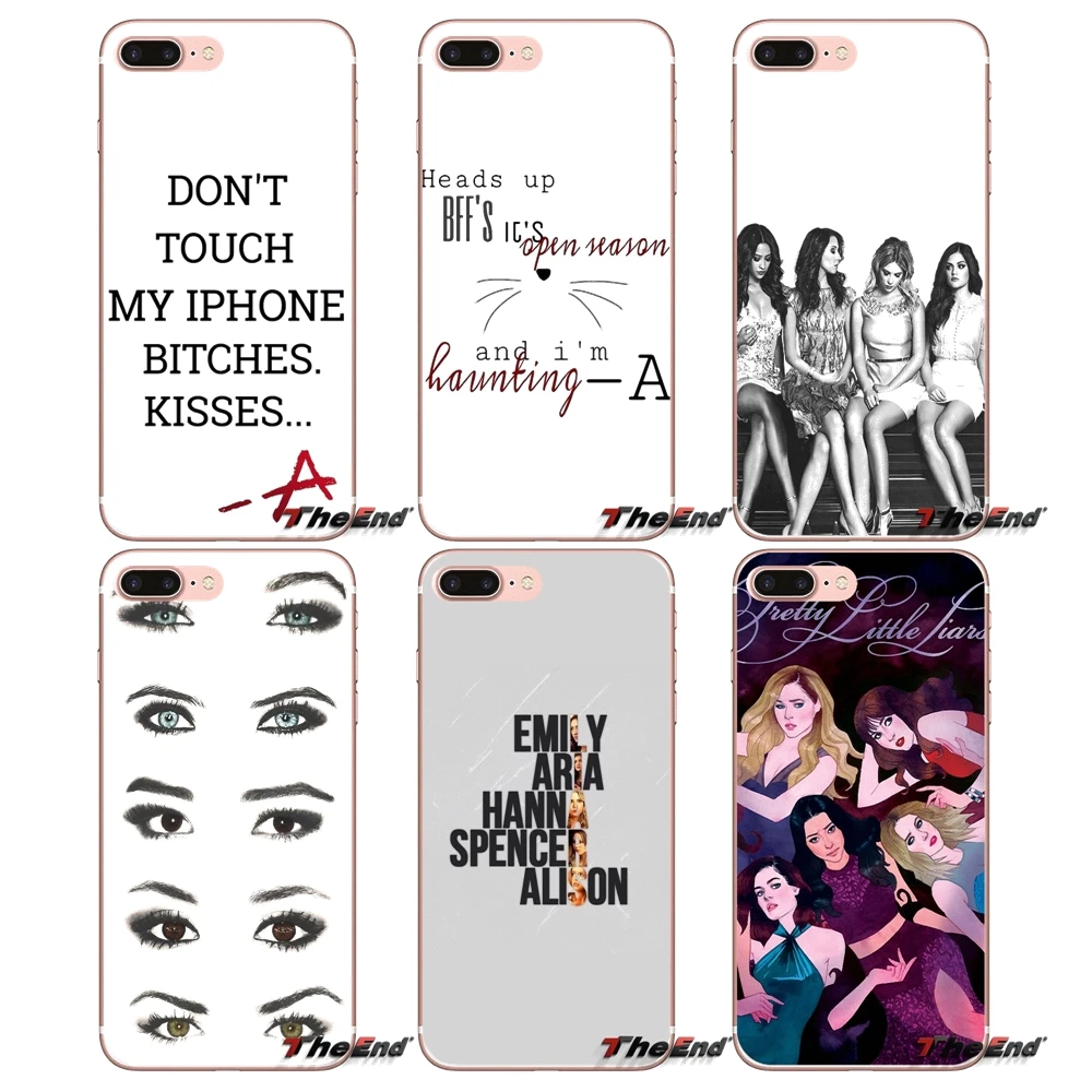 

Pretty Little Liars simple Soft Case Cover For Samsung Galaxy Note 3 4 5 Grand Core Prime S3 S4 S5 MINI S6 S7 edge S8 S9 Plus