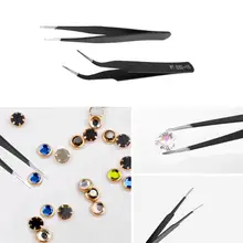 6pcs Tools Kits Stainless Steel Industrial Safe Anti-static Tweezers Tool Set Maintenance Electronic Component Repair Tool