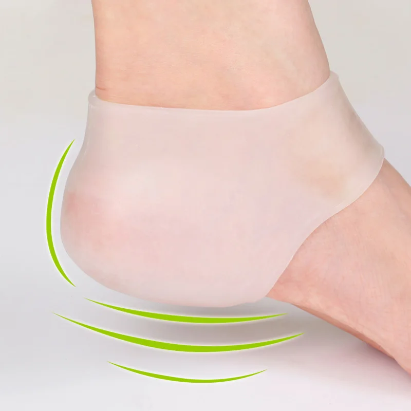 1 Pair Silicone Moisturizing Gel Heel Socks Anti slip Maintenance